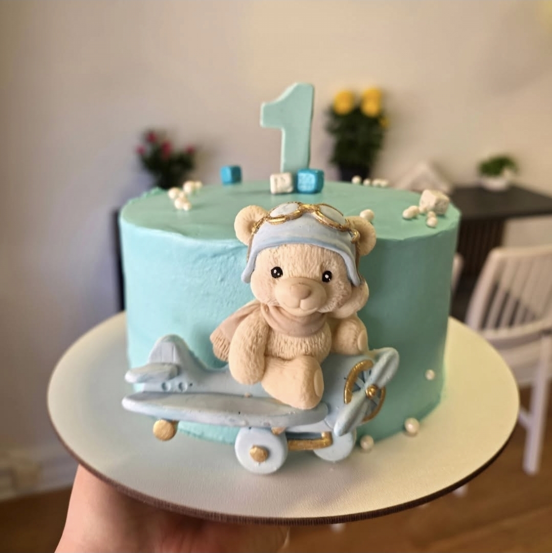 Teddy Pilot Cake
