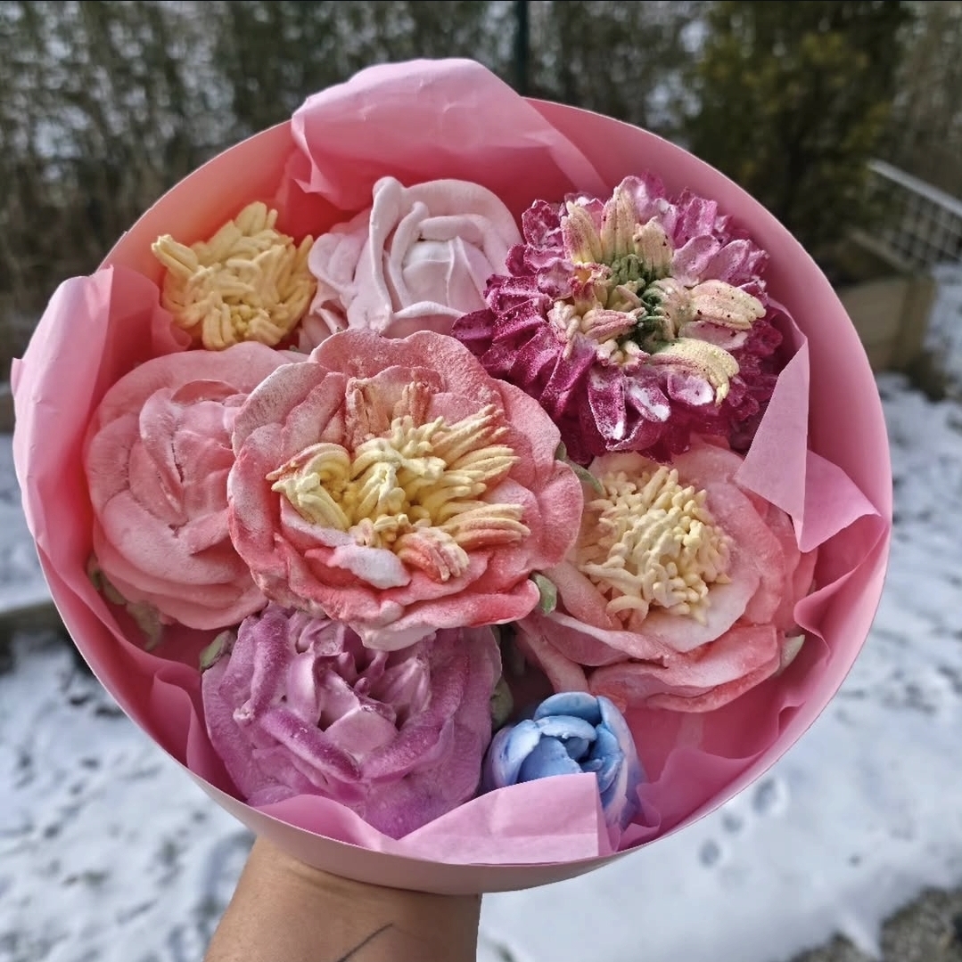 Marshmallow Flower Bouquet